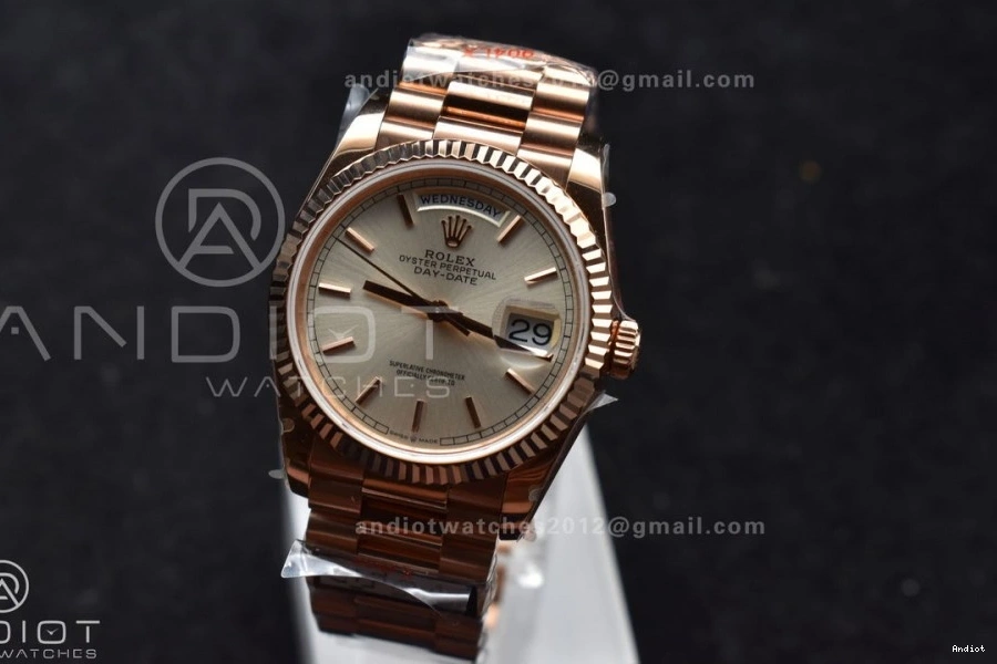 DayDate Weight) 36 Edition Silver Best V5 670 on SunProtective Bracelet Dial (Gain President RG vr3255 QF Steel 904L 0810